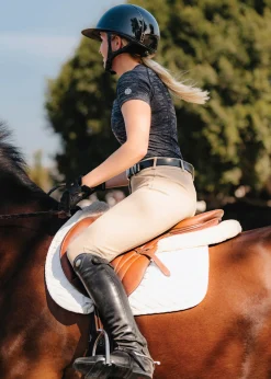 TKEQ Ladies’ Kennedy Seamless Short Sleeve Top