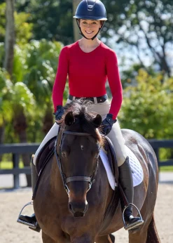 TKEQ Ladies’ Kennedy Seamless Long-Sleeve Top 2.0