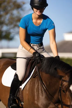 TKEQ Ladies’ Kennedy Seamless Short Sleeve Top