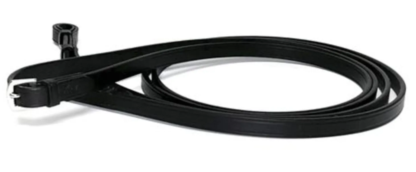 Tory Leather Company 5/8" x 60" Plain Reins with Hook Stud Bit Ends