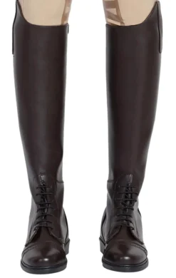 TuffRider® Children’s Starter Back-Zip Synthetic Leather Field Boots in Mocha