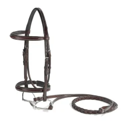 Vespucci Plain Raised Hunter Bridle