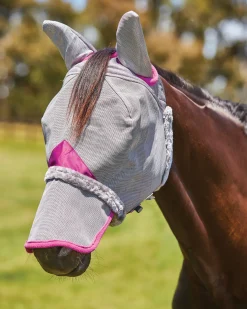 WeatherBeeta® ComFiTec™ Deluxe Durable Mesh Fly Mask with Ears & Nose